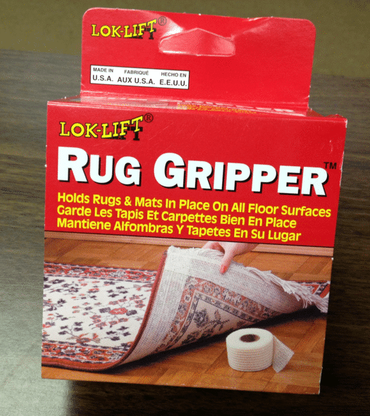  Lok-Lift Rug Gripper for Runners Non-slip Tape, 4-Inch by  25-Feet (Pack of 2) by Optimum Technologies : Home & Kitchen