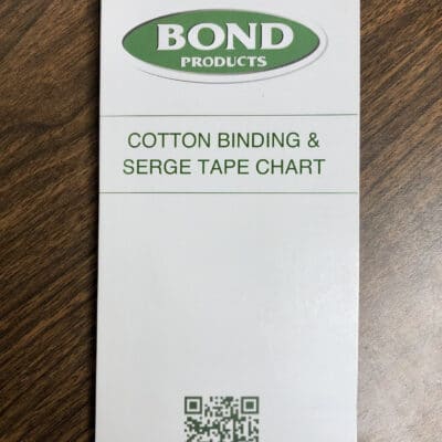 Instabind™ Cotton Serge Binding Style - Bond Products Inc
