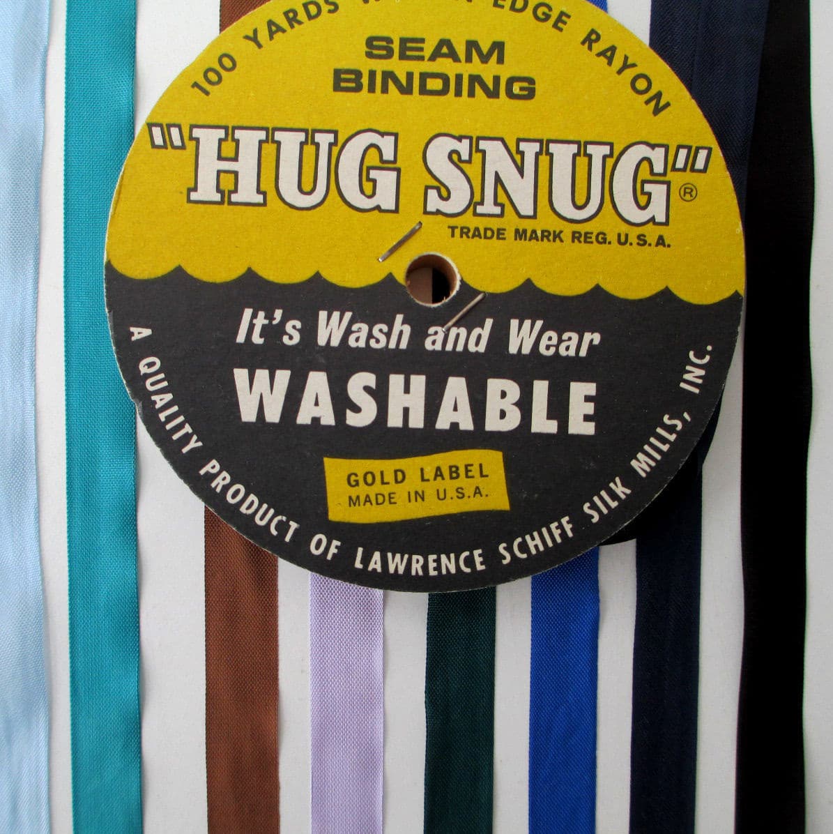  100yds 1/2 Schiff Seam Binding Hug Snug Ribbon Color
